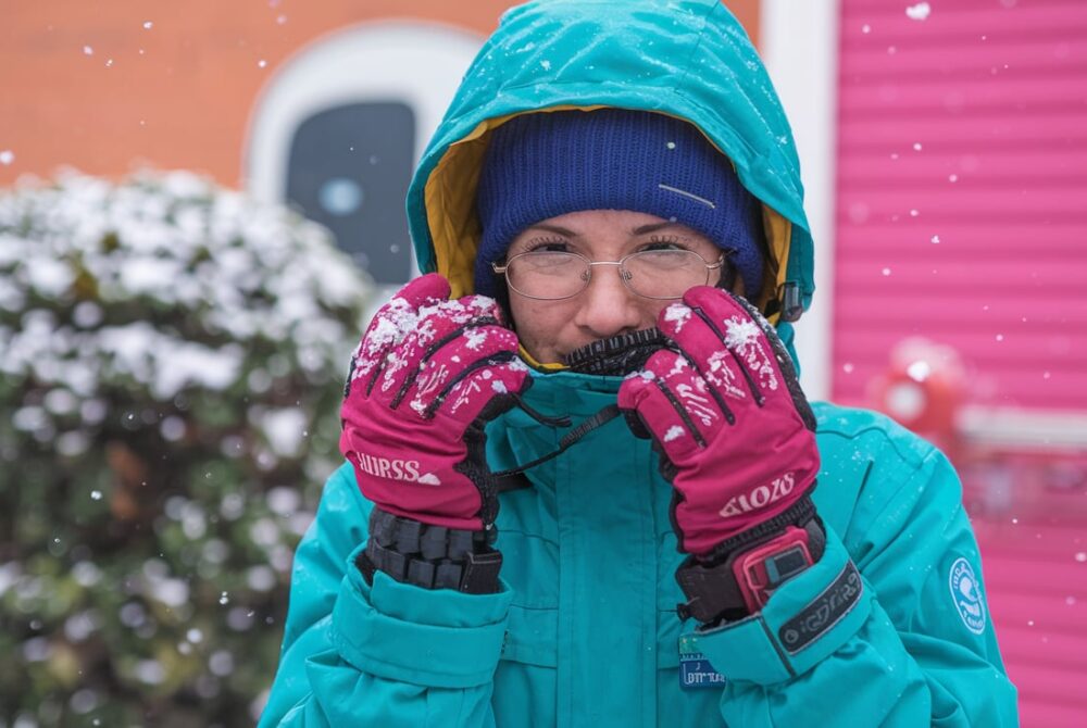 Freezing floridians as snow comes to The Villages, FL